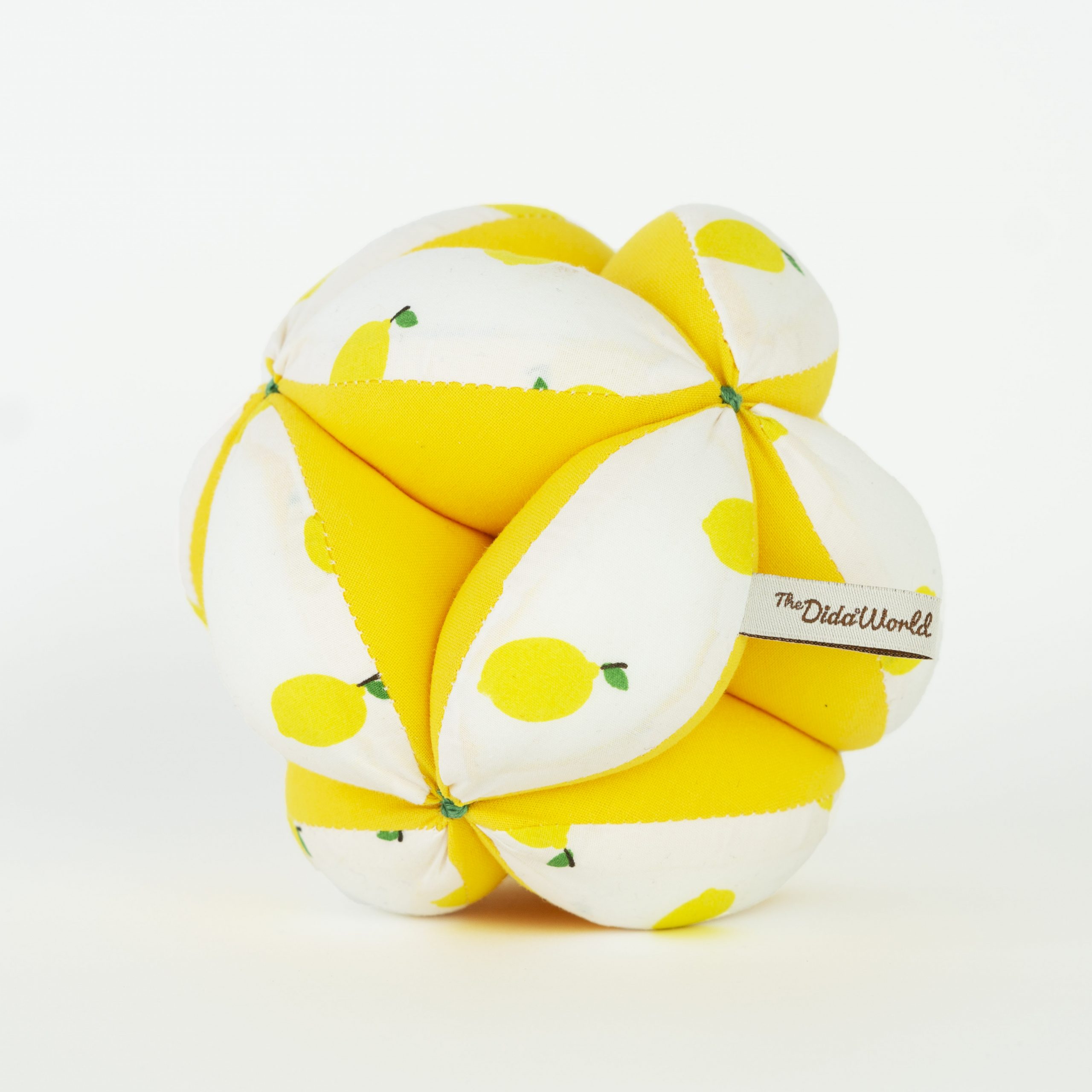The Dida Limon Palla Montessori in cotone giallo