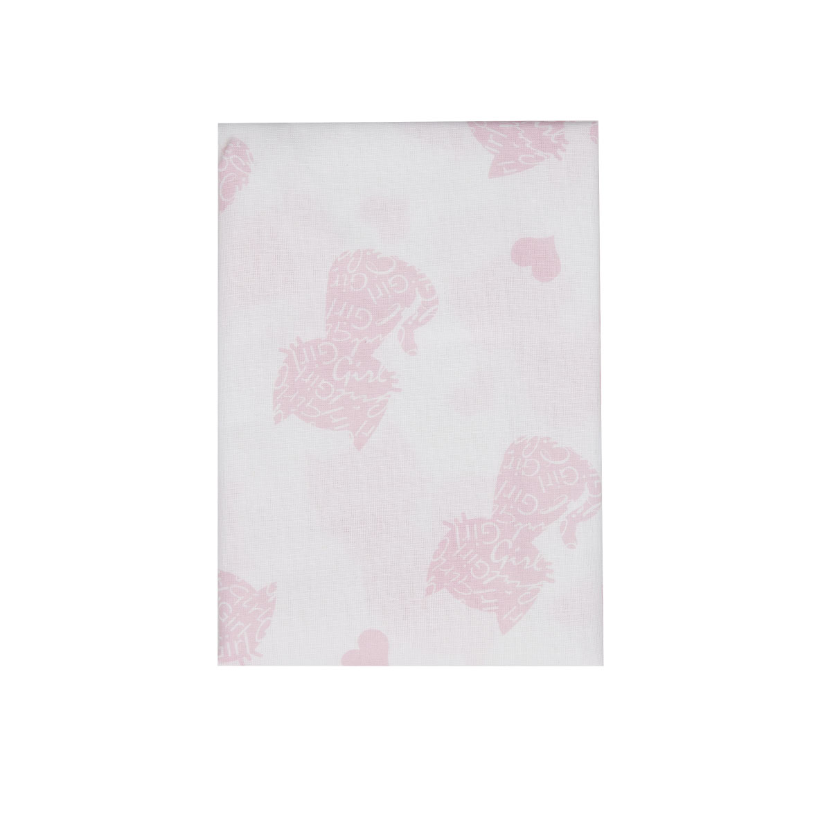 Mawi federa letto cotone gattino rosa 35x60 cm