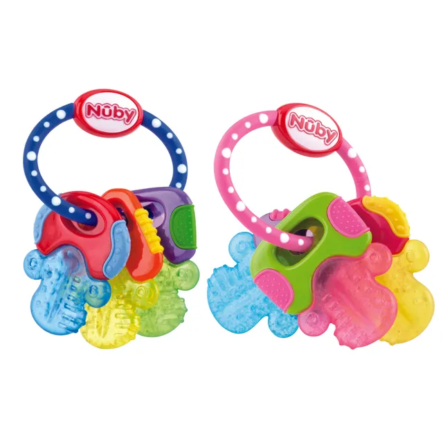 Nuby Icybite chiavi massaggiagengive 3m+ rinfrescanti