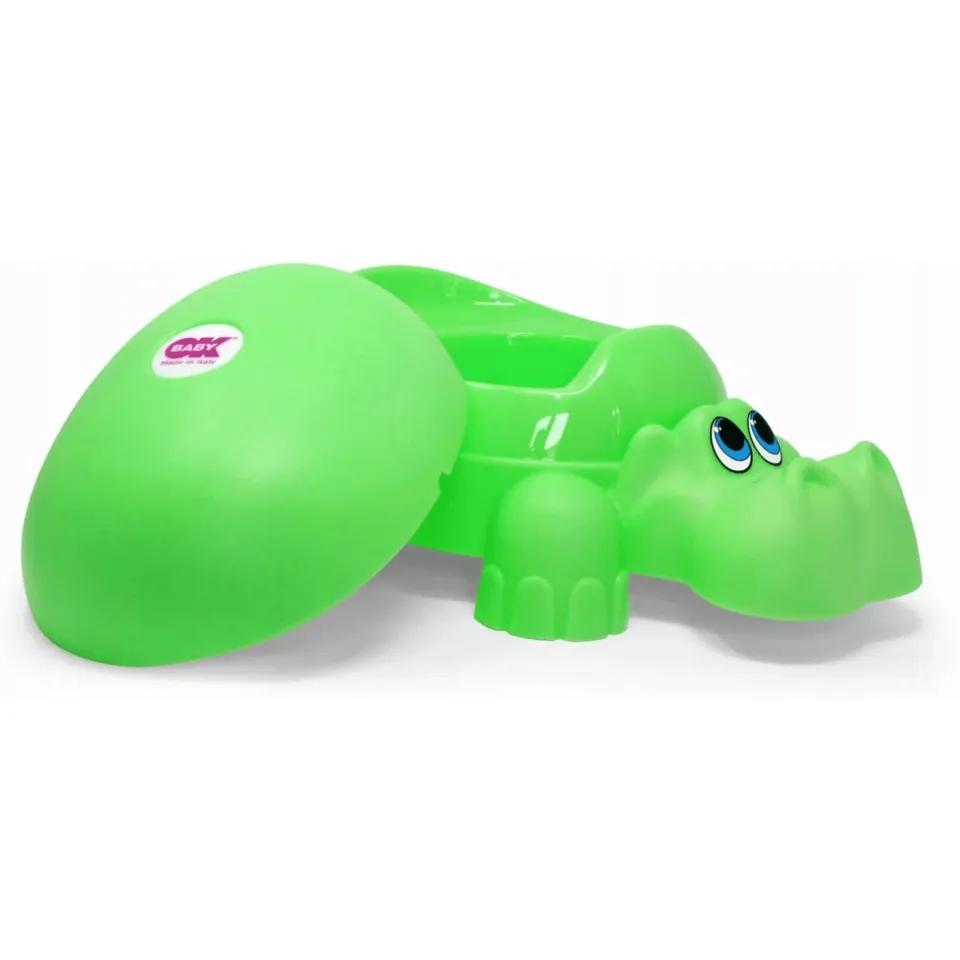 Ok Baby Ippopotamo vasino verde anatomico 12 mesi