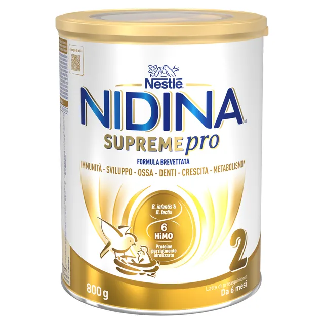 Nidina SupremePro 2 latte proseguimento 800 g da 6 mesi