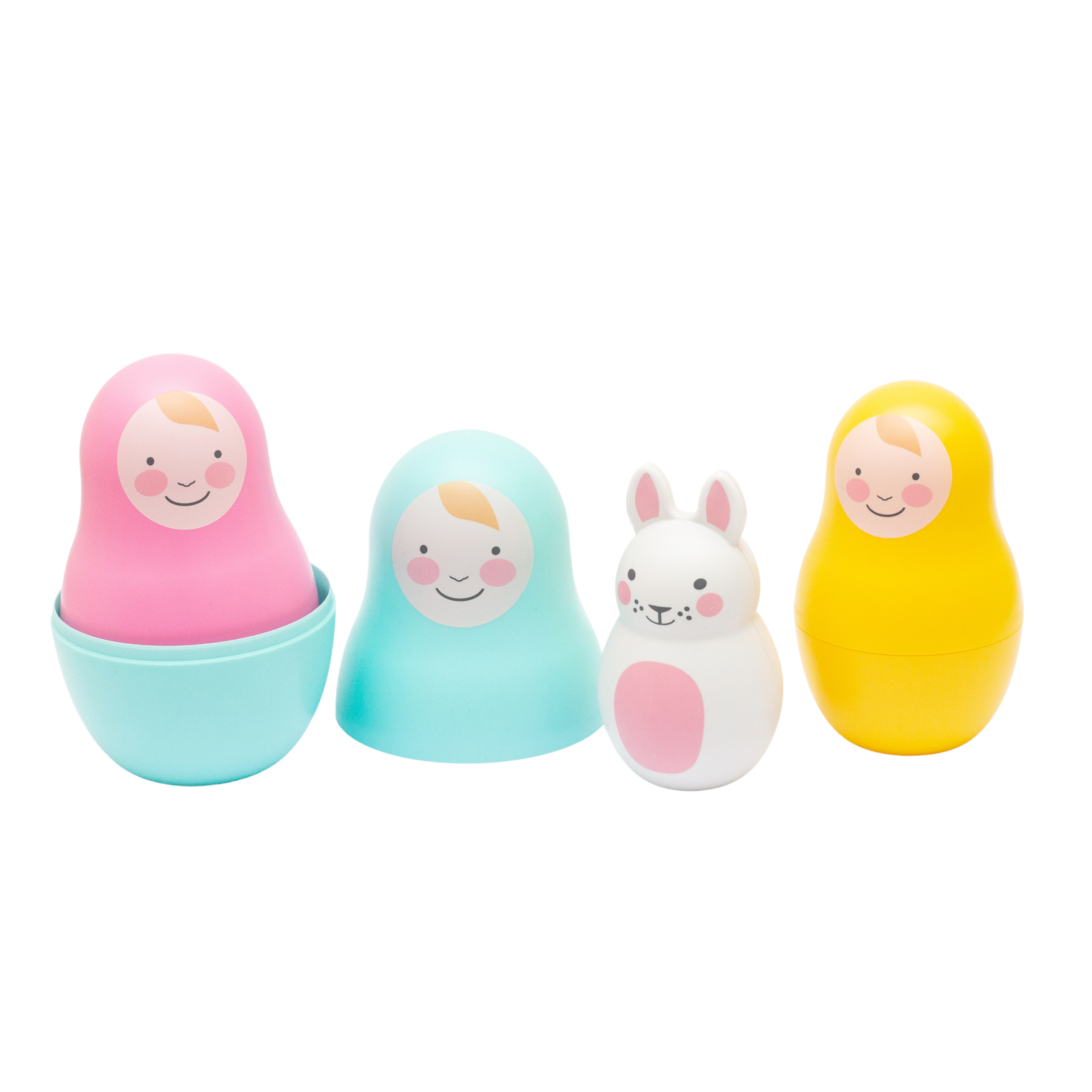 Rosa & Bo Rainbow cofanetto regalo bimbi 3 pezzi