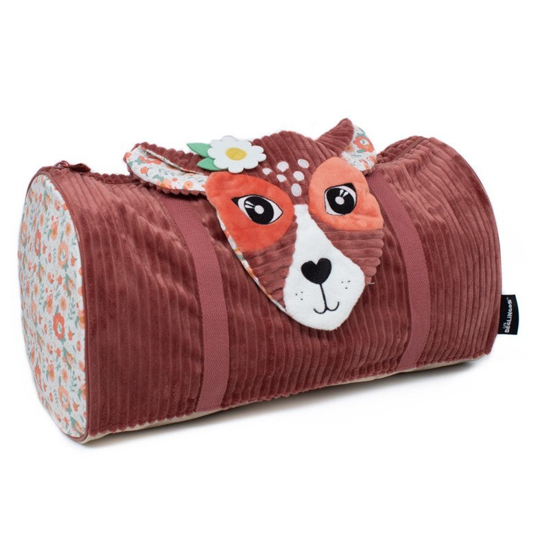 Les Déglingos Mélimélos Borsone Weekend 48 cm Rosso