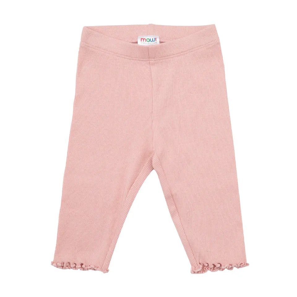 Legging bimba rosa stretch casual