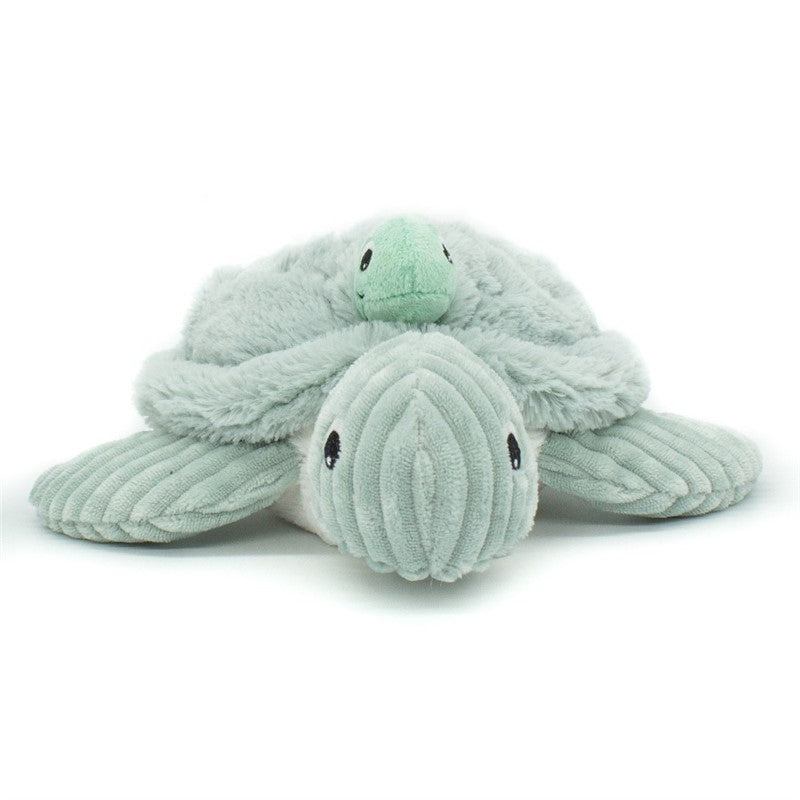 Les Déglingos Ptipotos Sauvenou peluche tartaruga menta