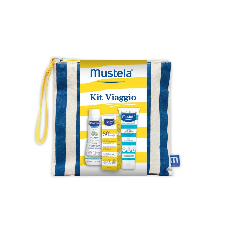 Mustela Kit Viaggio Estate per Neonati da Viaggio