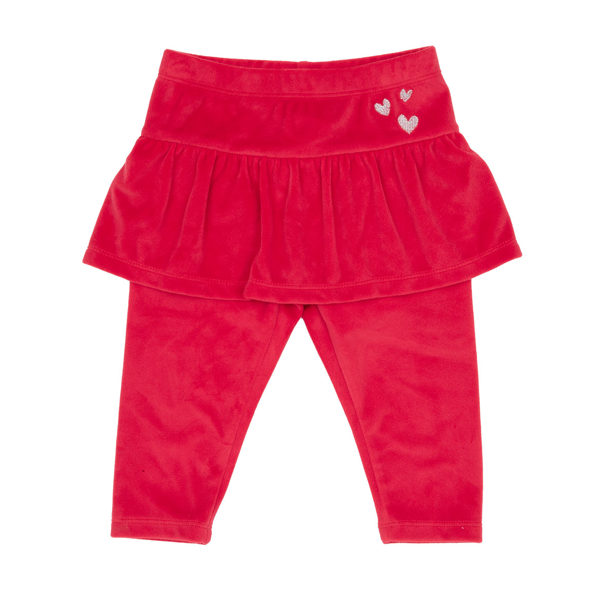 Toys Center Baby legging ciniglia bimba rosso con gonna