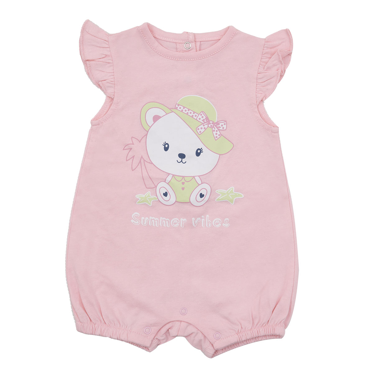 Toys Center Baby Pagliaccetto Jersey Bimba Rosa Orsetto