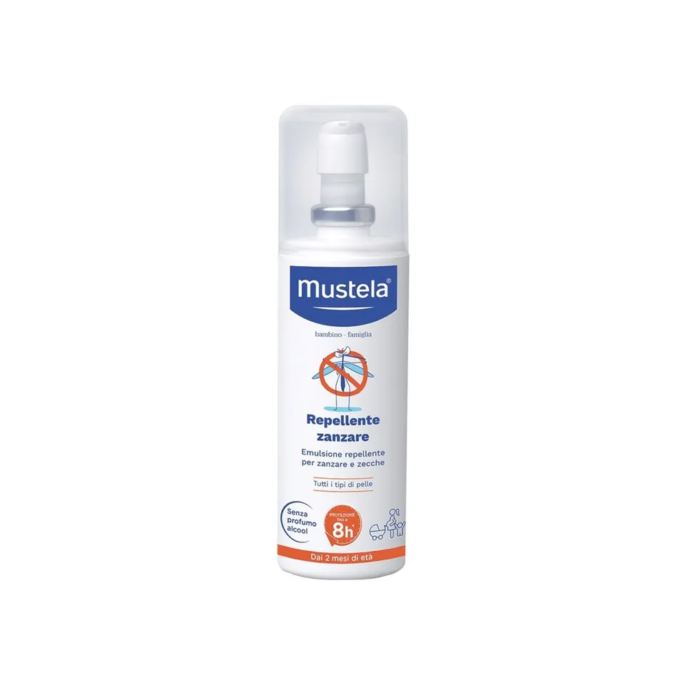 Mustela repellente spray zanzare 100ml dai 2 mesi