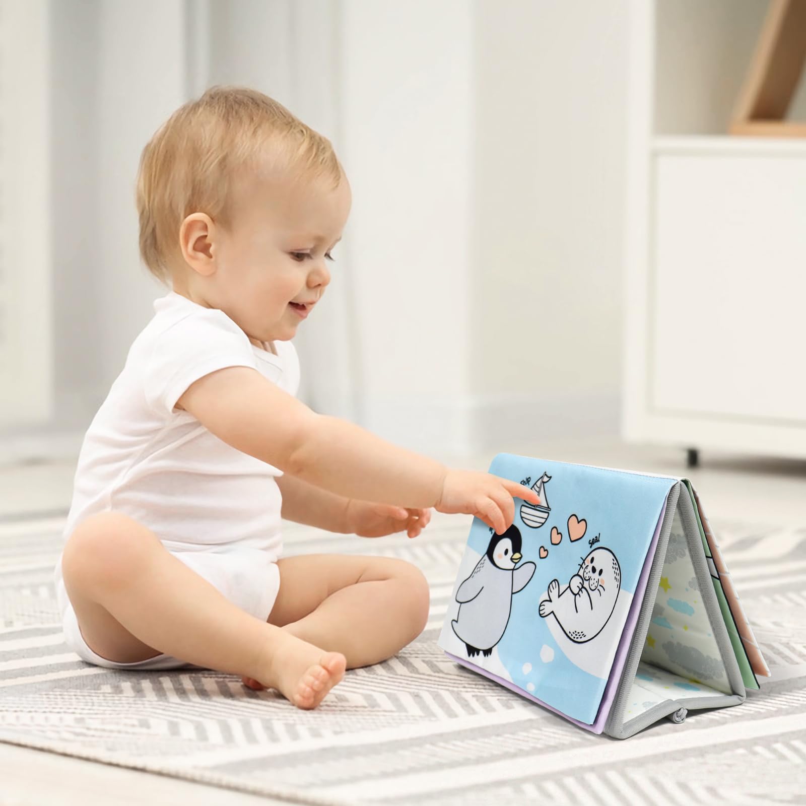 Dr.Rapeti Specchio Tummy Time Bianco Nero Sensoriale