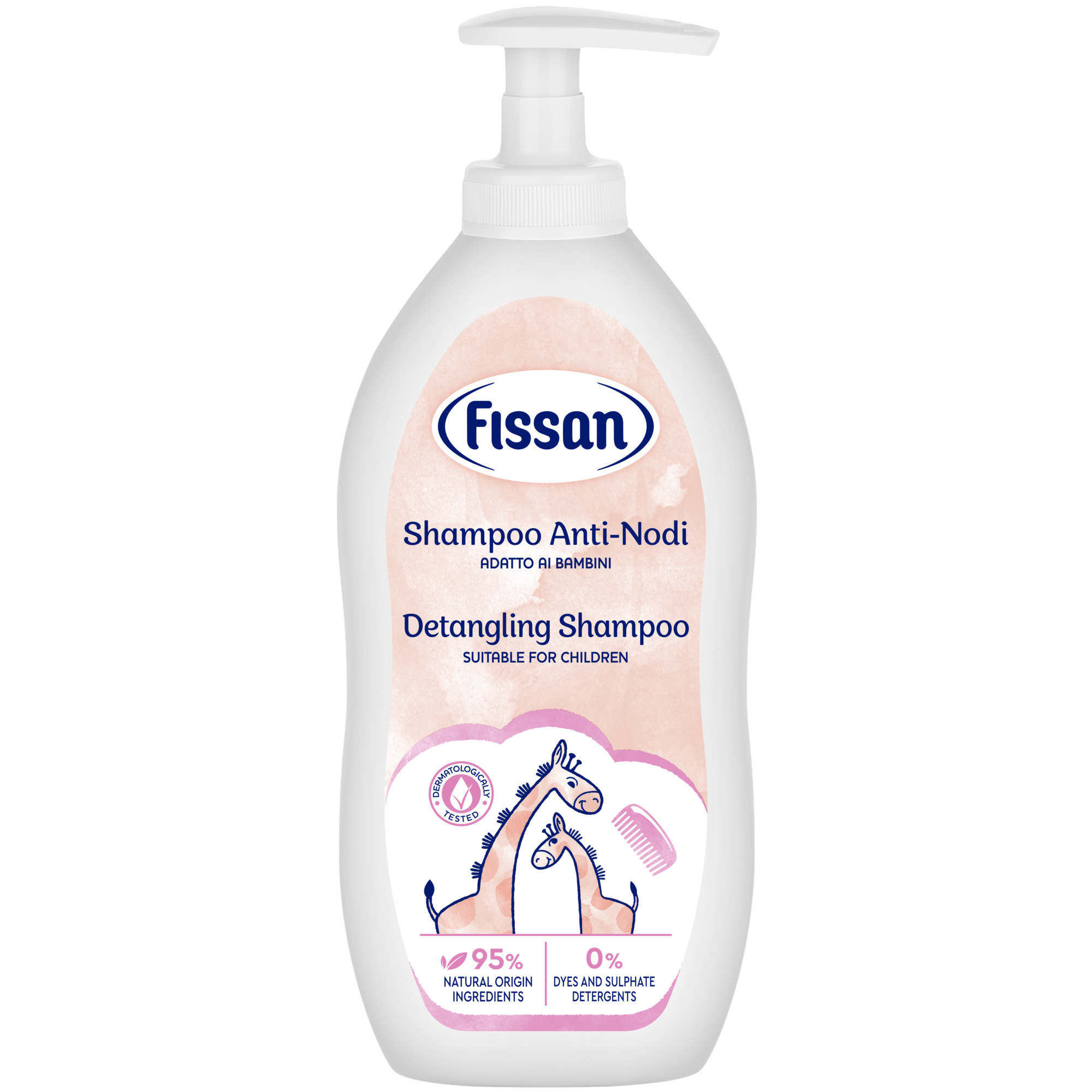 Fissan Anti Nodi shampoo bambini 400 ml camomilla