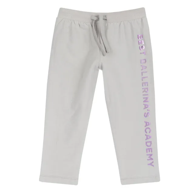 Chicco Pantaloni Lunghi Felpa Bambina Rosa Cotone 95%