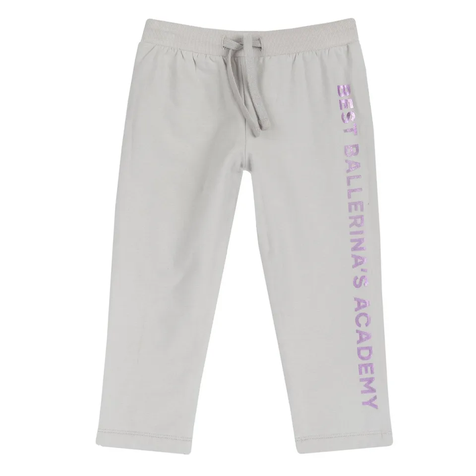 Chicco Pantaloni Lunghi Felpa Bambina Rosa Cotone 95%
