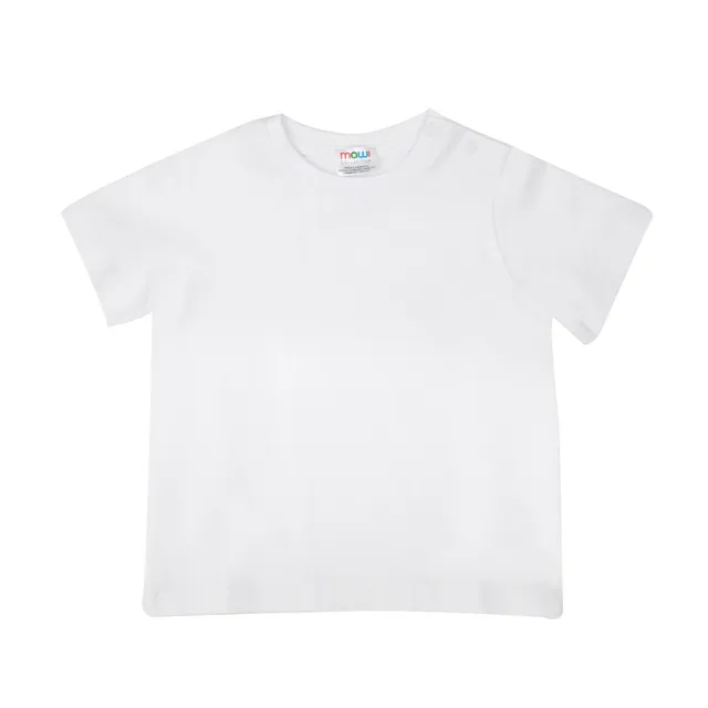 Toys Center Baby T-Shirt Jersey Bimbo Bianca Girocollo