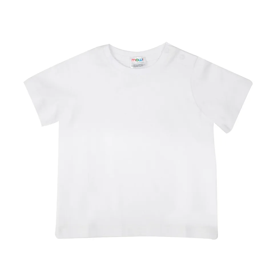 Toys Center Baby T-Shirt Jersey Bimbo Bianca Girocollo