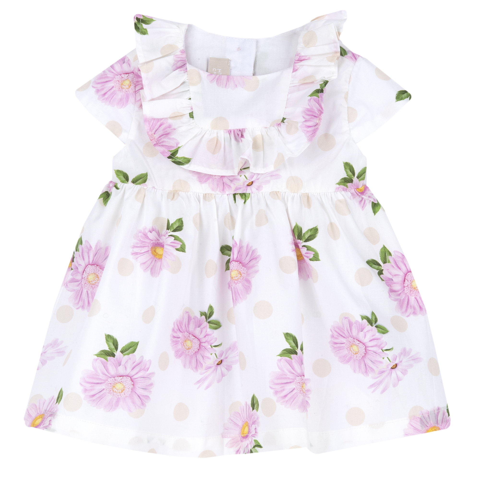 Chicco Vestito Neonata Cotone Maniche Corte Leggero