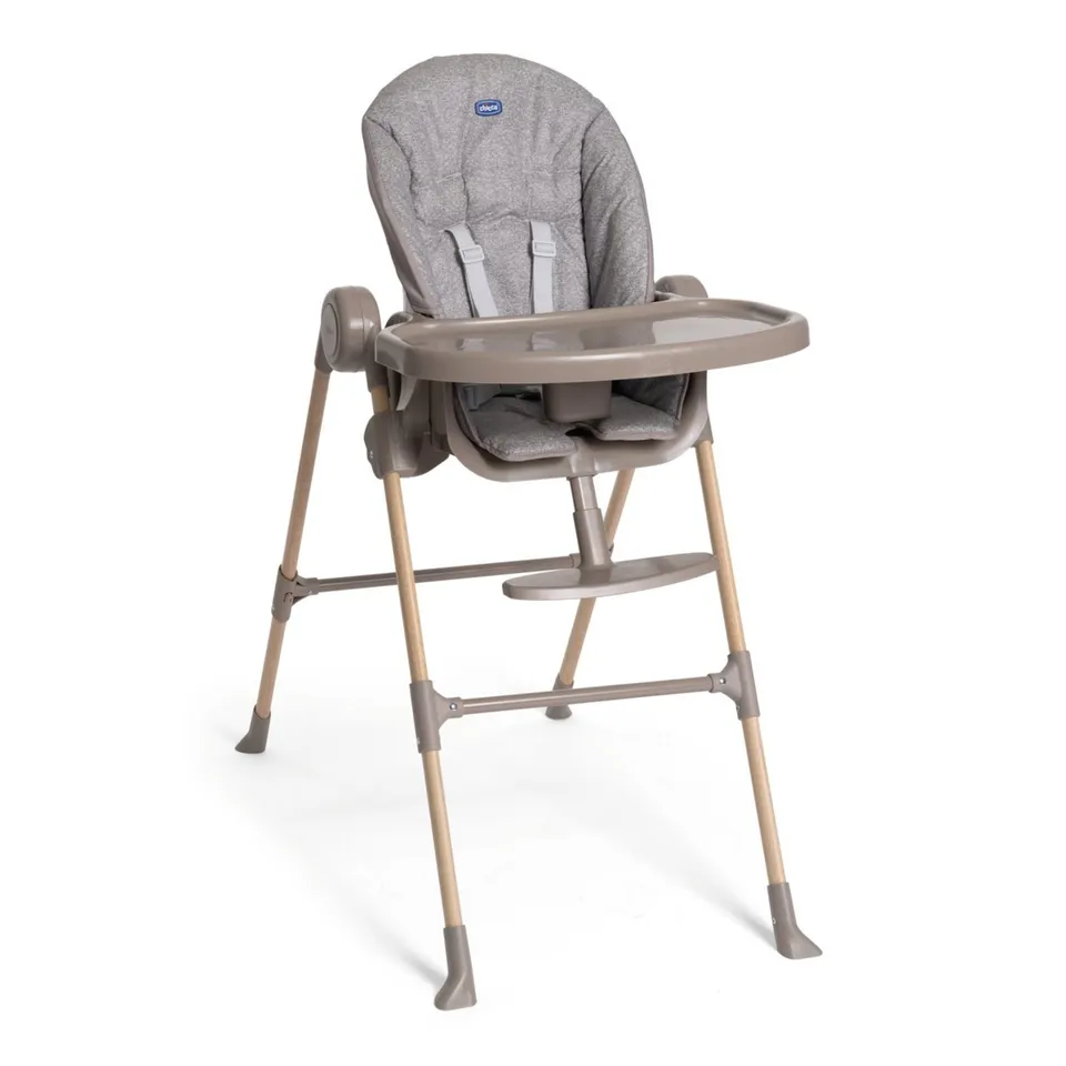 Chicco Polly Essential Ash Seggiolone Pappa pieghevole