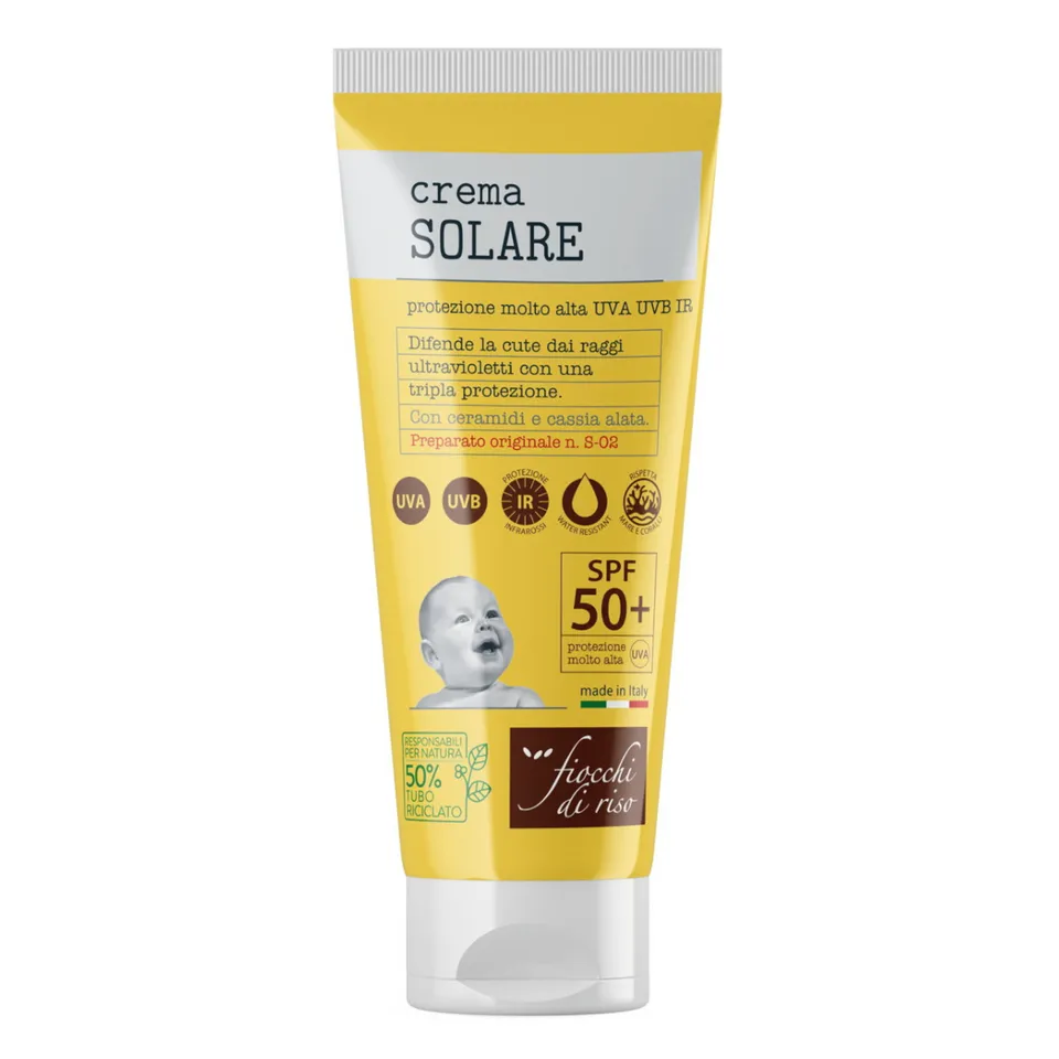 Fiocchi di Riso Bimbi crema solare 50+ neonati acqua