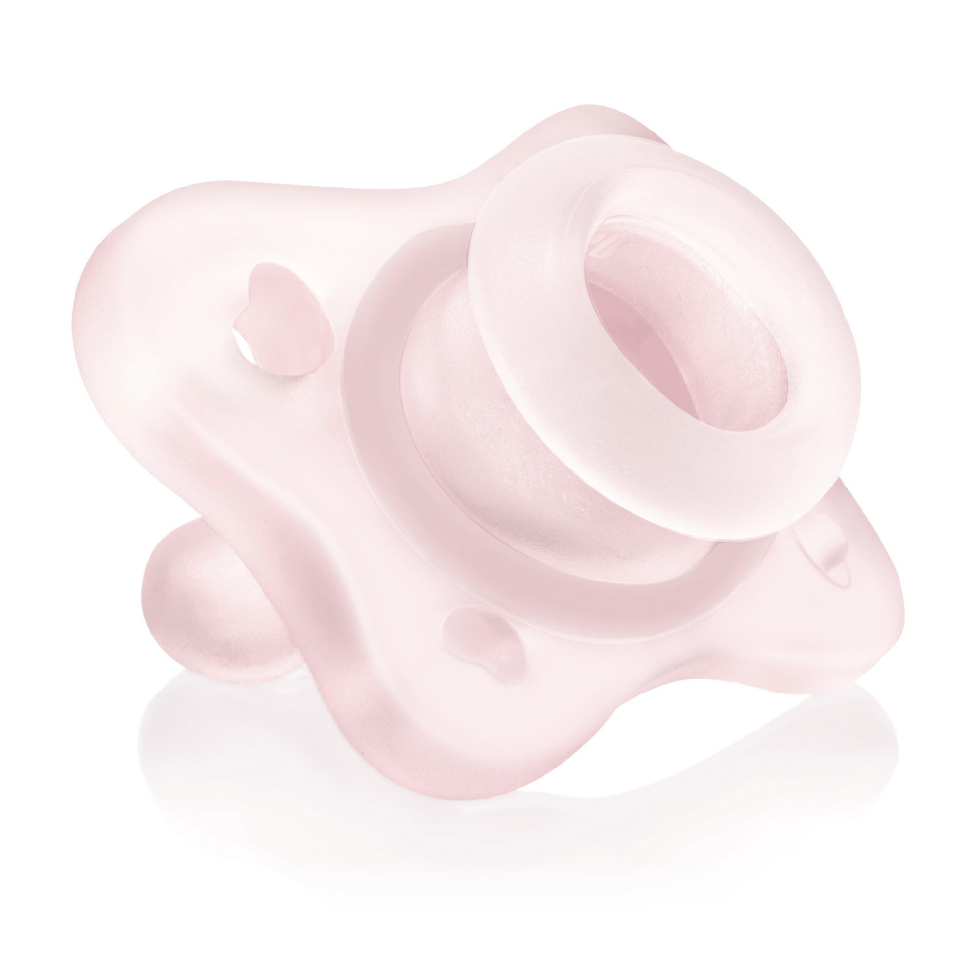 Chicco PhysioForma Gommottino 0-2 Mesi Silicone Rosa 2pz