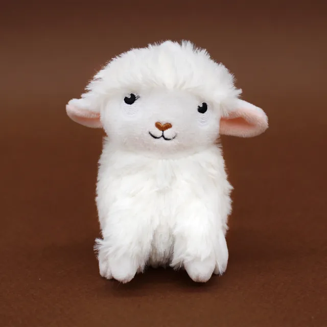 Les Déglingos Ptipotos pecora bianca peluche ricambio