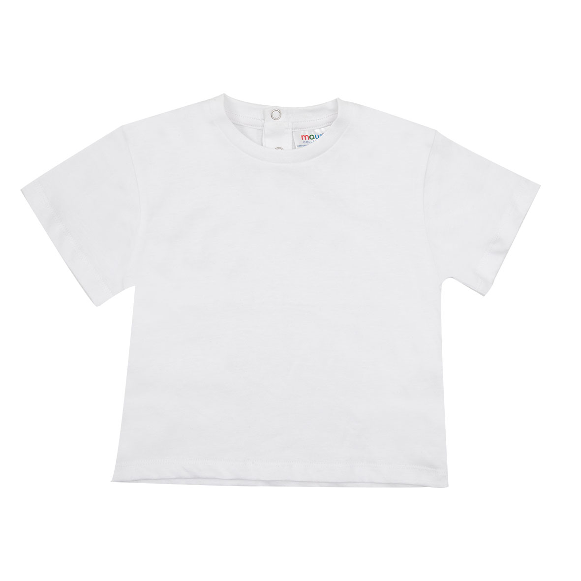 Basic T-shirt Basic Bimbo maglietta bianca girocollo