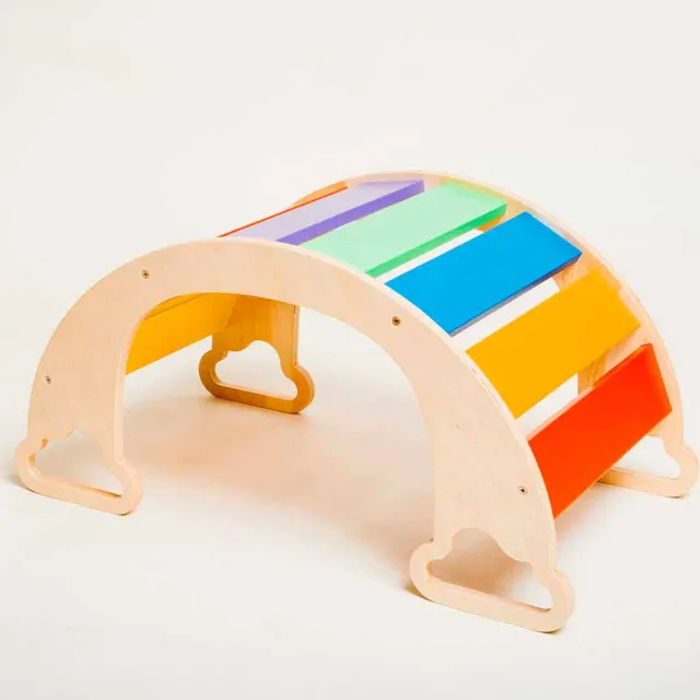 The Dida Pikler Arco Waldorf Legno Arcobaleno 105 cm