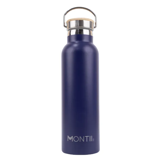 The Dida Montii borraccia termica 600 ml blu cobalto acciaio
