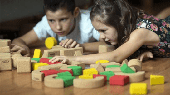 The Dida Set Corcho Teacher gioco sughero naturale