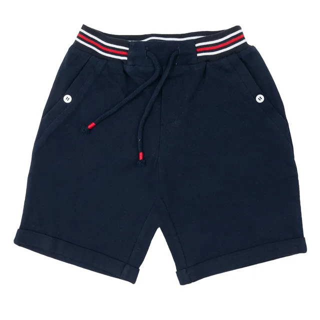 Toys Center Baby bermuda bimbo blu piquet elastico