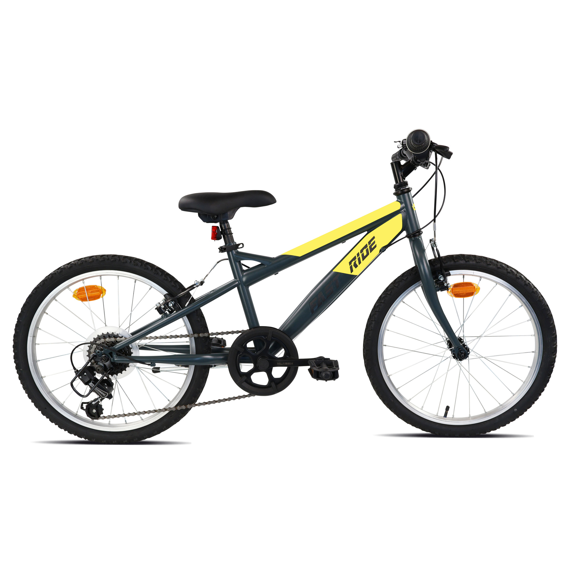 Bicicletta bambino 20 pollici 6 marce blu