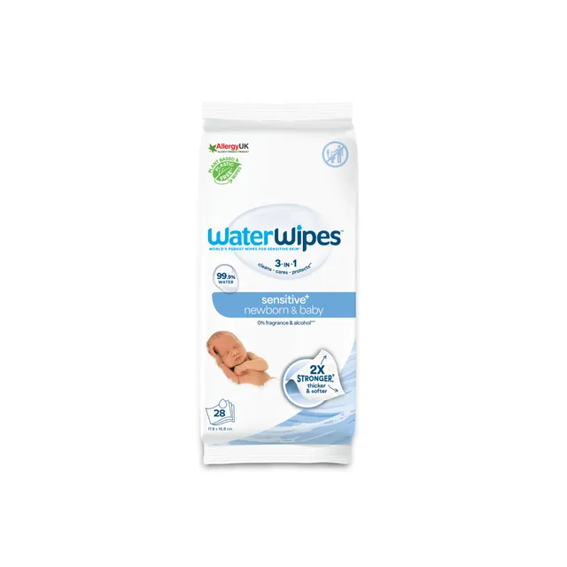 WaterWipes Bio salviette umidificate 99,9% acqua 28 pz