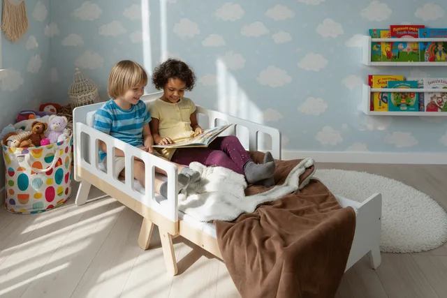 The Dida Creciente letto montessori legno con materasso