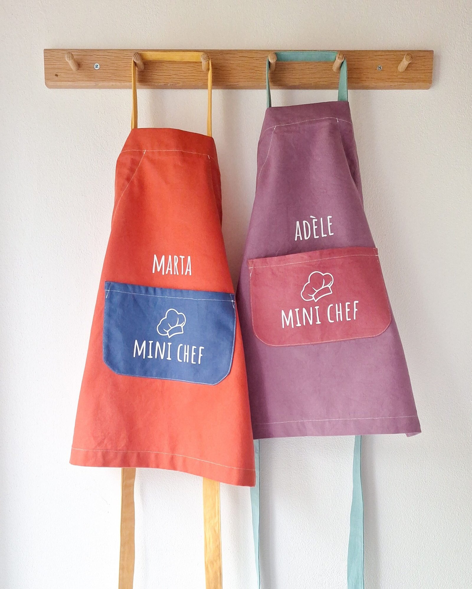 M'Amélie Creations Mini Chef grembiule bambino personalizzato