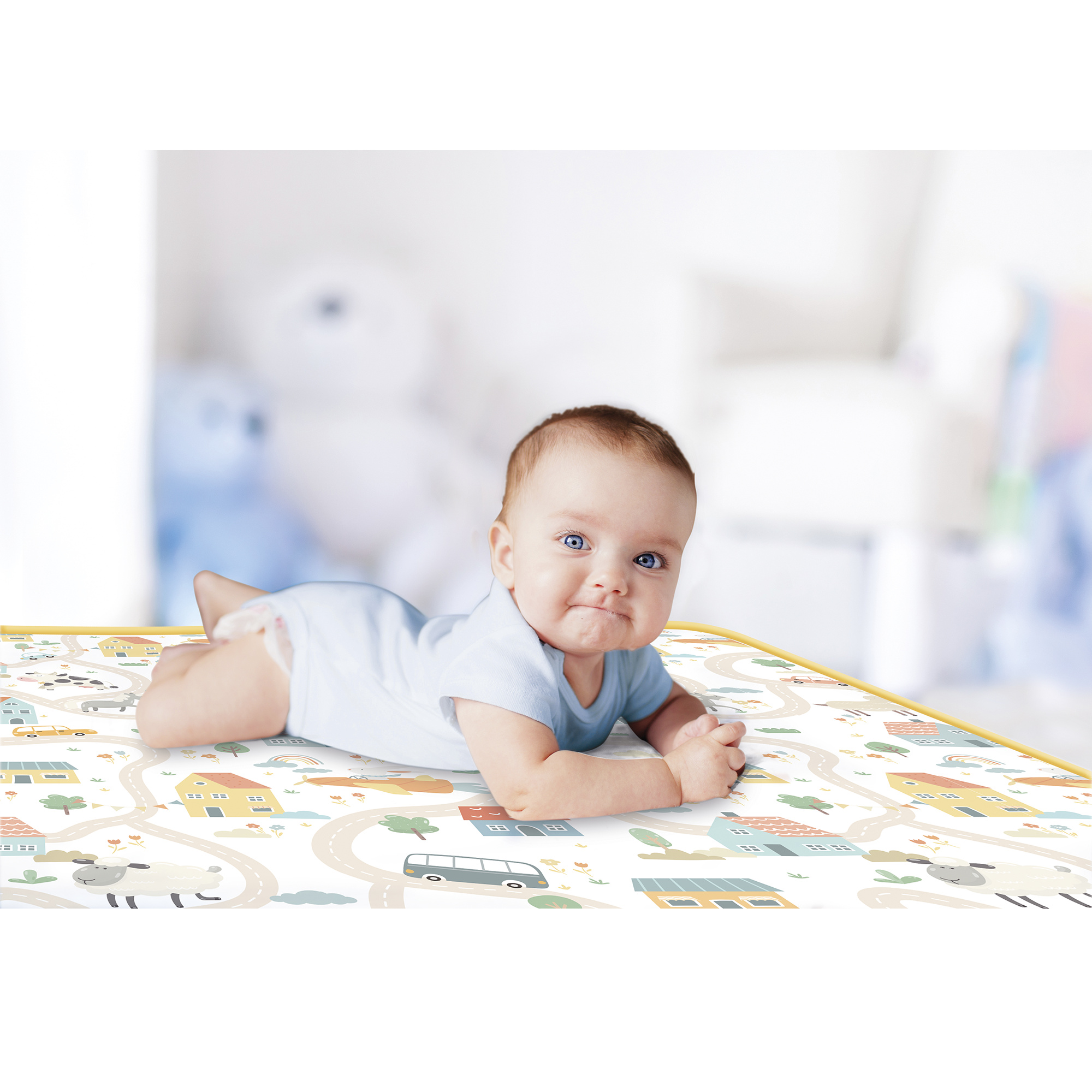 Toys Center Baby tappetone double face 180x200 morbido