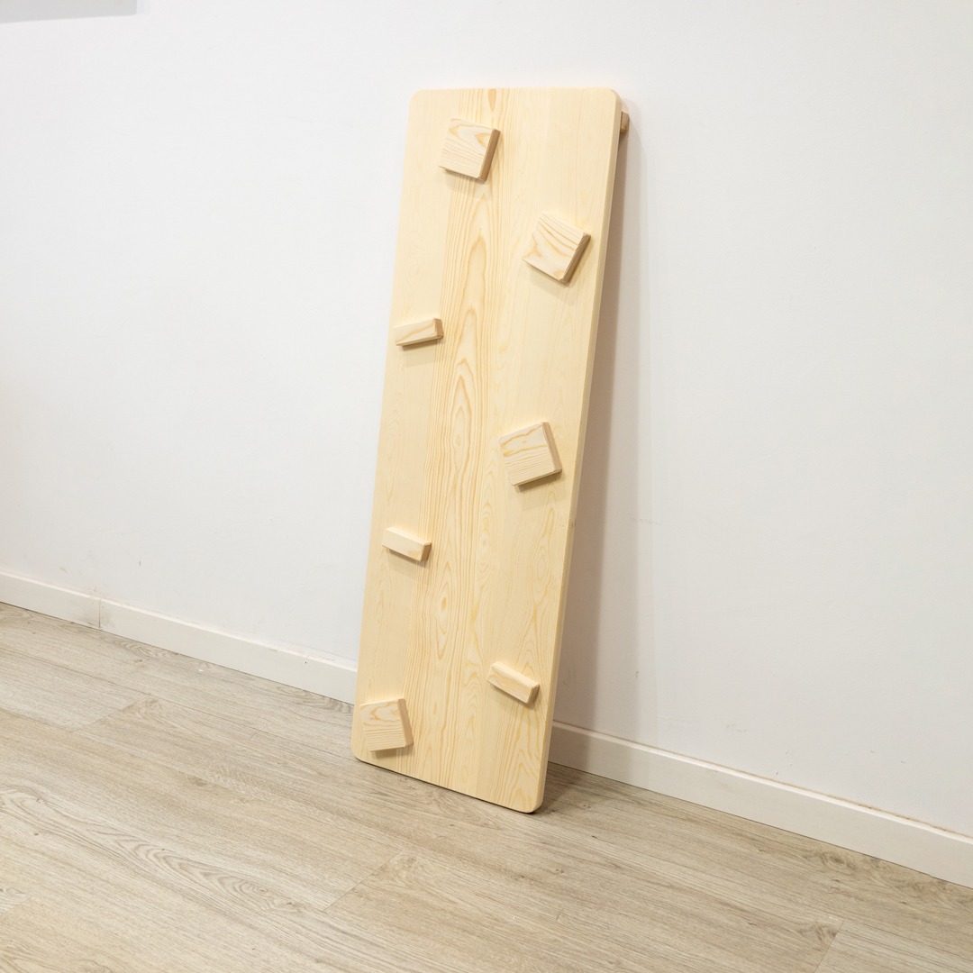 The Dida Rampa Pikler legno naturale con arrampicata