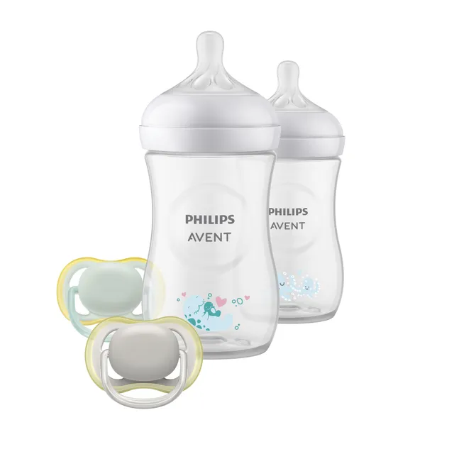 Philips Avent Set Mare 2 Biberon + Ciuccio Ultra Air