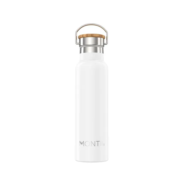 Montii Borraccia Termica Acciaio 600 ml Bianca Freddo 24h