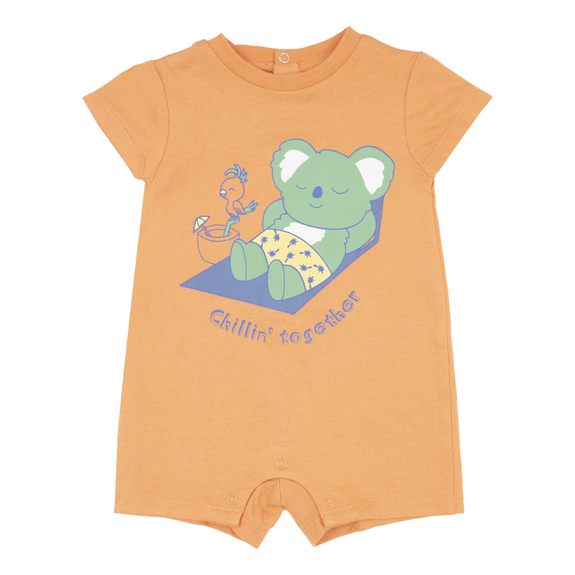 Toys Center Baby pagliaccetto jersey bimbo arancione