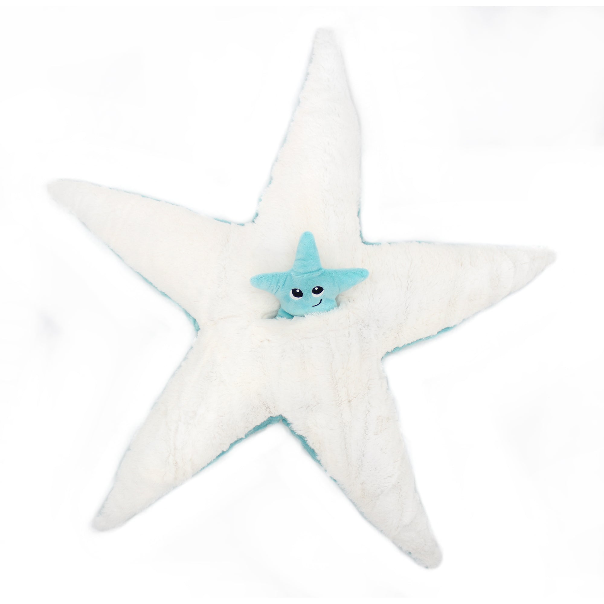 Les Déglingos Ptipotos Wahou peluche stella marina aqua 62 cm