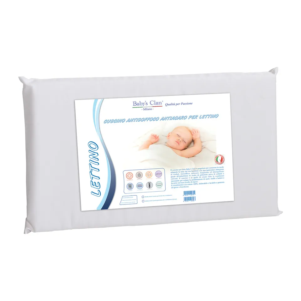 Baby's Clan Pediatrico cuscino lettino antisoffoco cotone