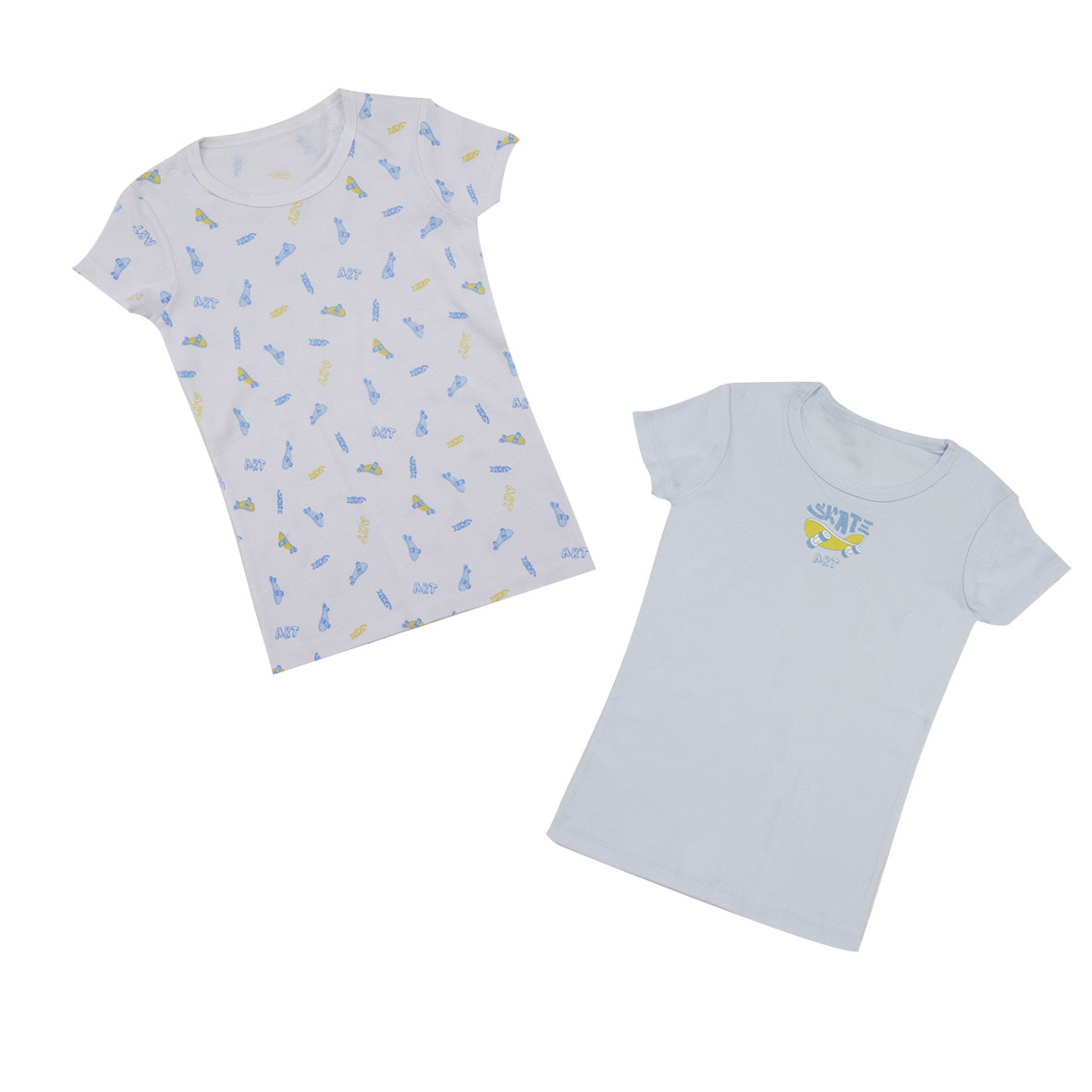 Mawi Rib Boy Skate t-shirt bimbo 3 anni cotone 2 pezzi