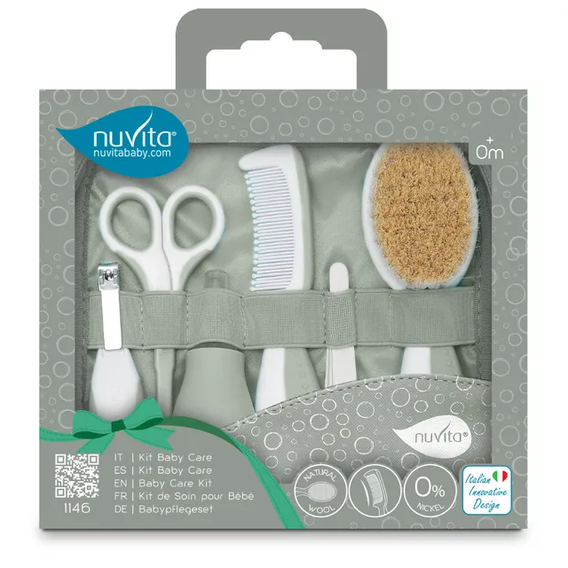 Baby Beauty 1146 Sage Green Set Cura Neonato 0 Mesi