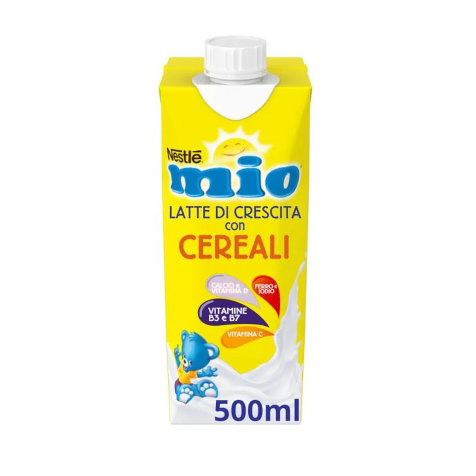 Nestlé Mio latte di crescita cereali 500 ml da 1 anno