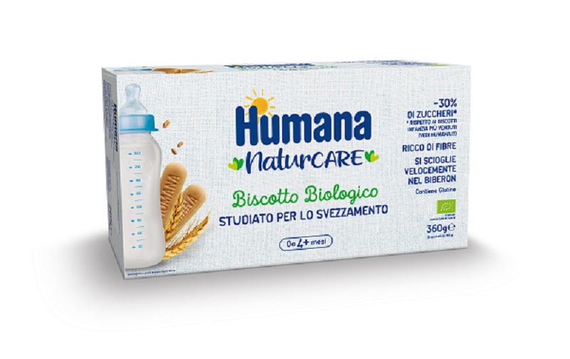 Humana Biscotto Biologico Prima Infanzia 360g Senza Palma