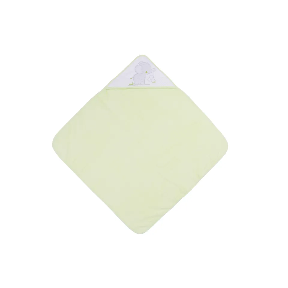 Ellepi Accappatoio Neonato Giallo Spugna