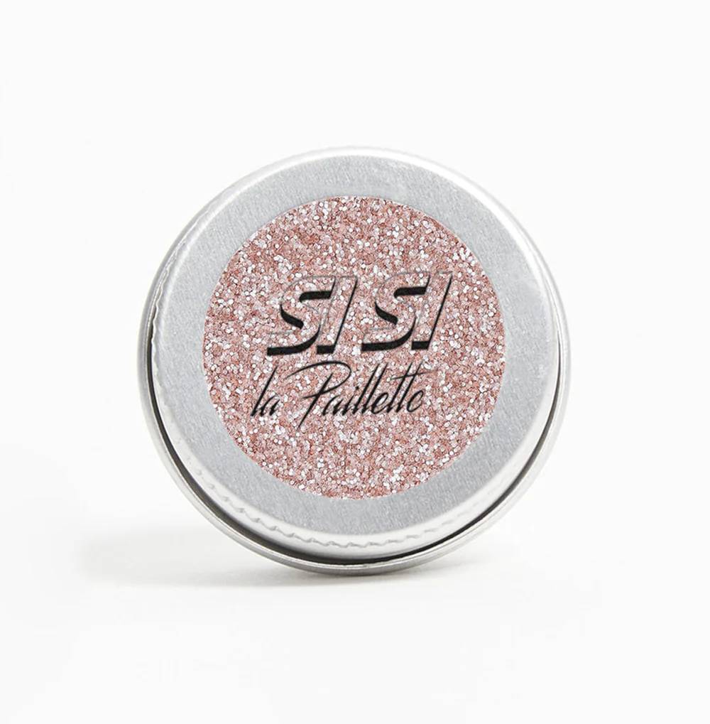 Si Si La Paillette glitter viso bio Pure Rose Standard