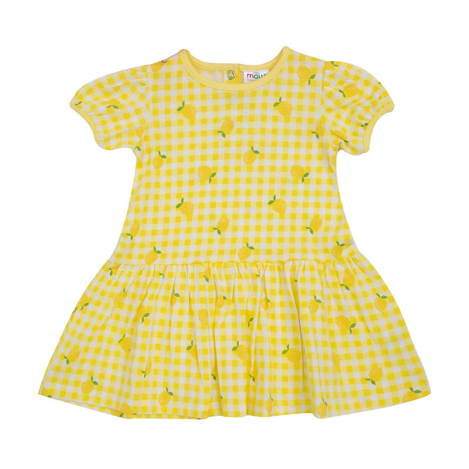 Toys Center Baby abito jersey bimba giallo limoni