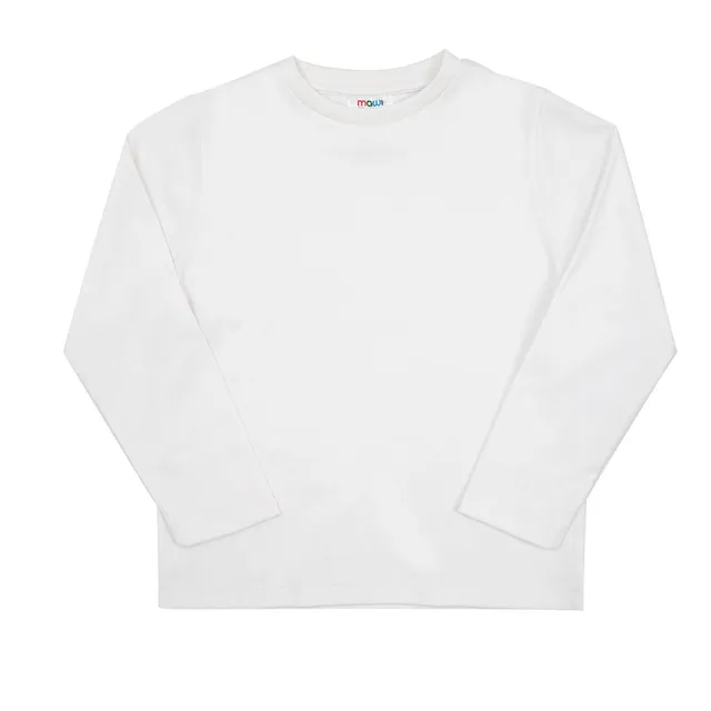 Toys Center Baby Basic T-Shirt Manica Lunga Bimbo Bianca