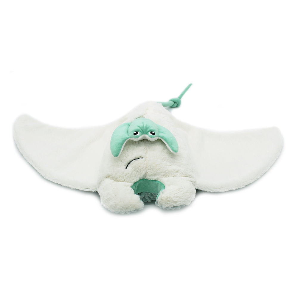 Les Déglingos Ptipotos Mantalou peluche manta menta mamma bebè