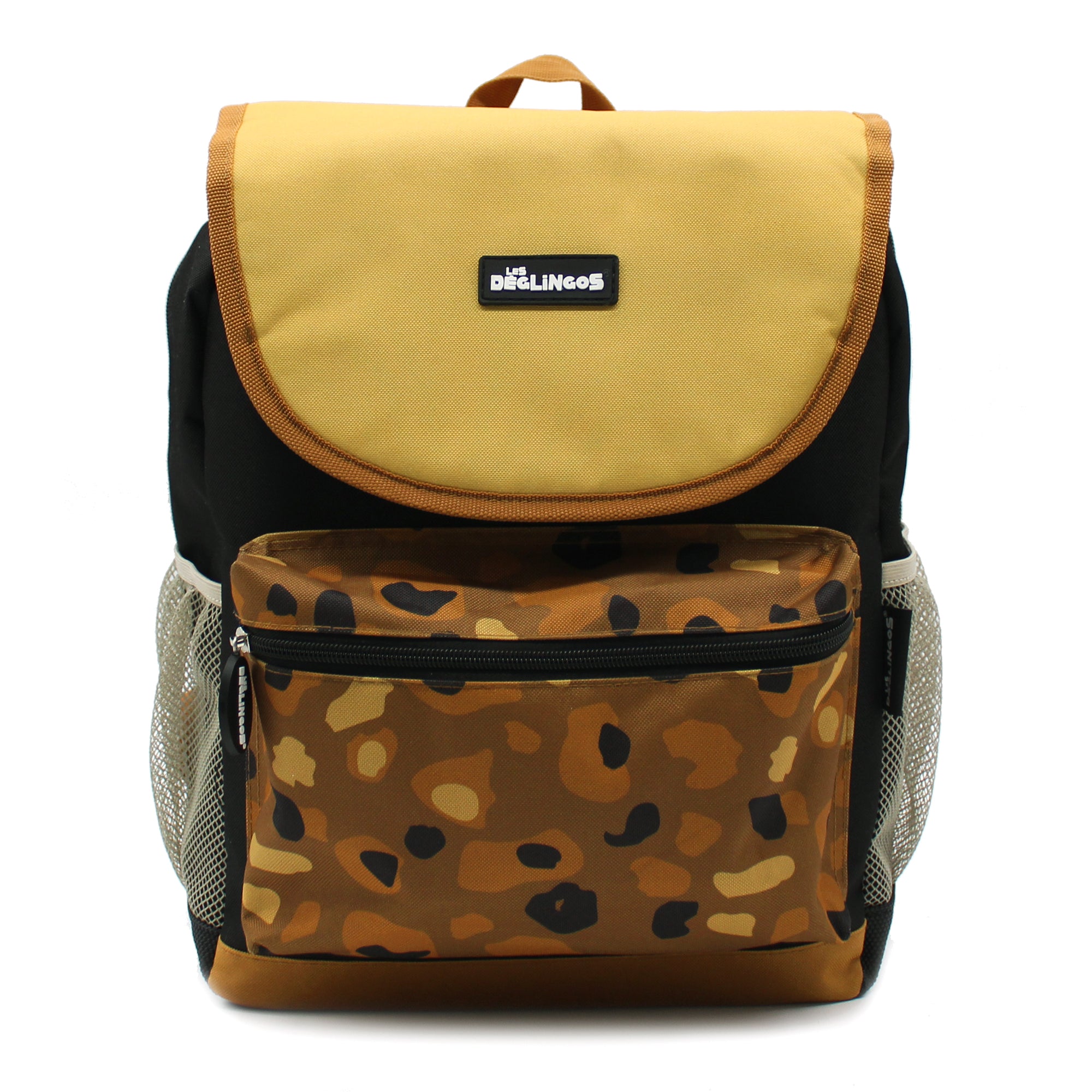 Les Déglingos Speculos Zaino Scuola Tigre 38 cm Marrone